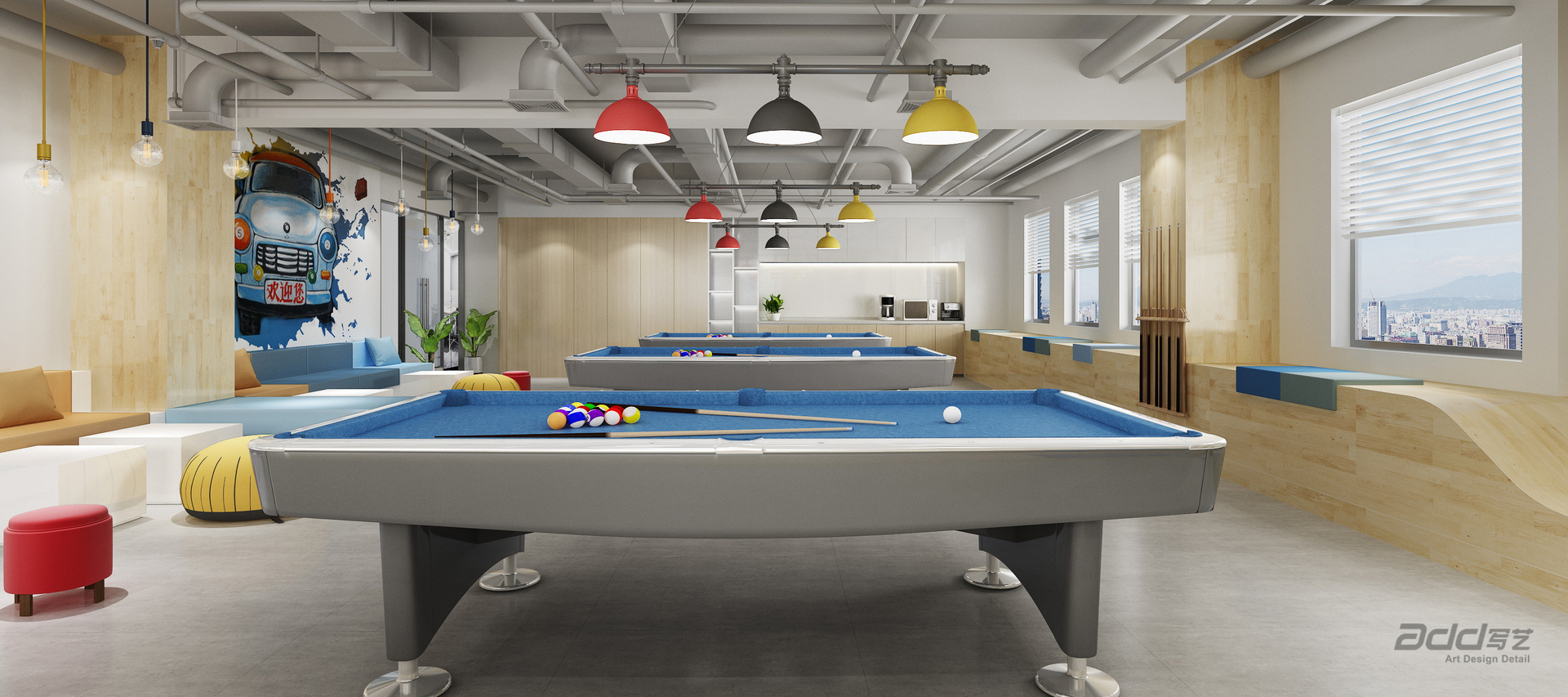 億童文教辦公樓設(shè)計(jì)效果圖-活動室-pc