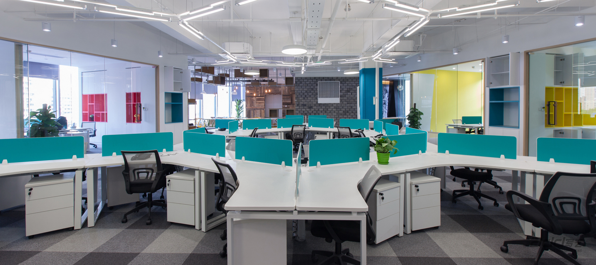 愛哆哆辦公室設(shè)計 開放辦公區(qū)-pc